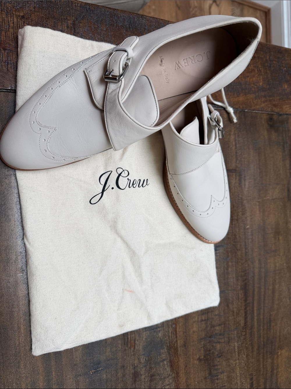 J. Crew NEW  Monk strap Women's Loafers. Size 9.